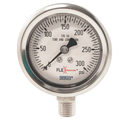 233.53.050 100 psi 1/4 NPT lower mount Pressure Gauge, size 2.0" Stainless Steel, crimped