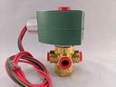 SOLENOID VALVE 3W UNIVERSAL 1/4"NPT BRASS BODY 8320G172 120/60