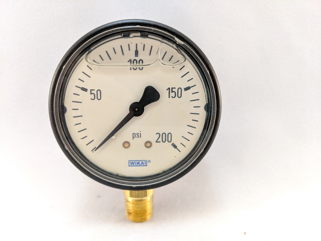 113.13.2.5"  200 psi  1/4 NPT lower mount