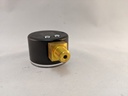 100 PSI/KPA PRESSURE GAUGE 1.5"DRY 1/8"BM 2.5% ACCURACY BRONZE TUBE