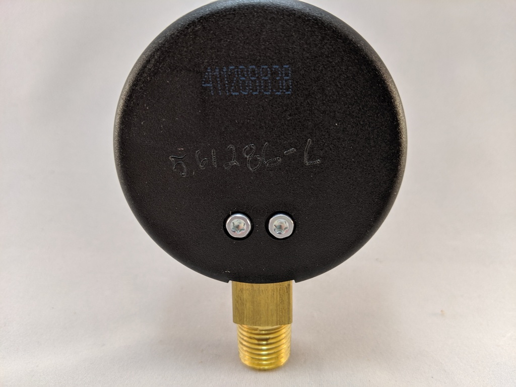 15PSI/KPA PRESSURE GAUGE 2.5" DRY 1/4" LM 2.5% ACCURACY BRONZE TUBE