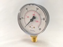 200PSI/KPA PRESSURE GAUGE 2.5" DRY 1/4" LM 2.5% ACCURACY BRONZE TUBE