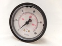 100PSI/KPA PRESSURE GAUGE 2.5" DRY 1/4" CBM 2.5% ACCURACY BRONZE TUBE