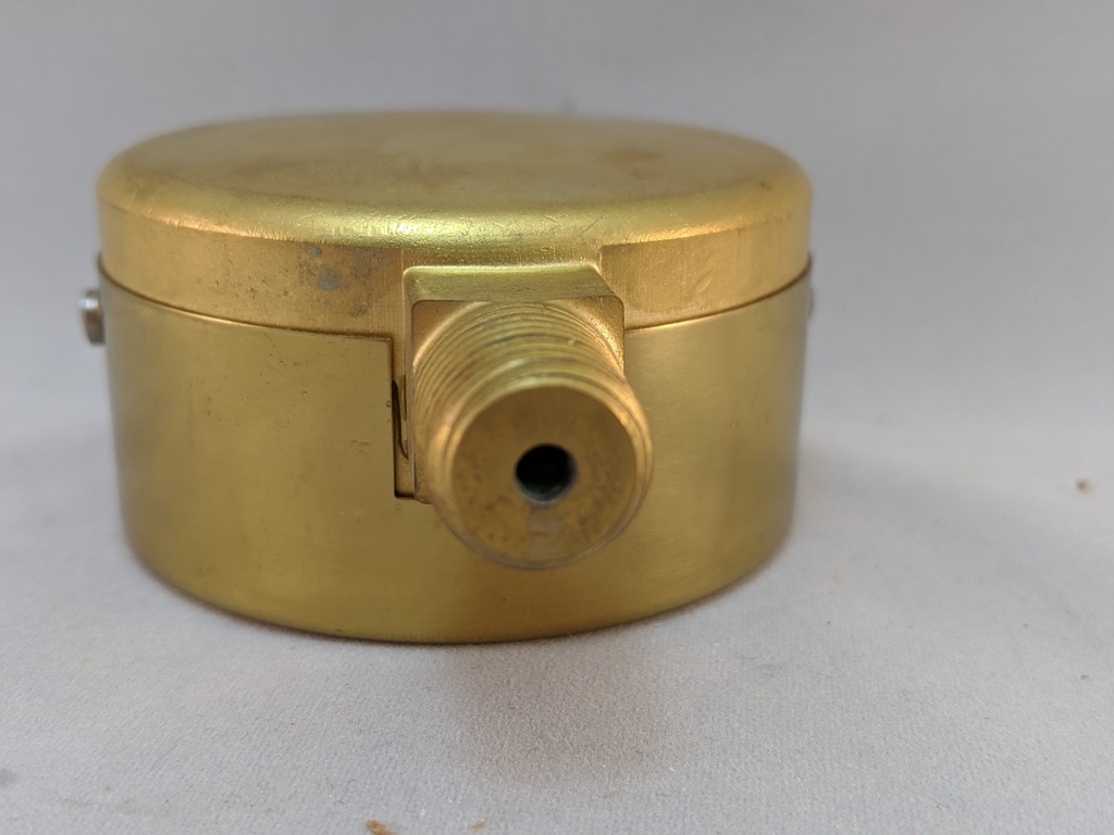 1500PSI PRESSURE GAUGE 2.5"L.F. 1/4"LM 1.5% ACCURACY BRONZE TUBE