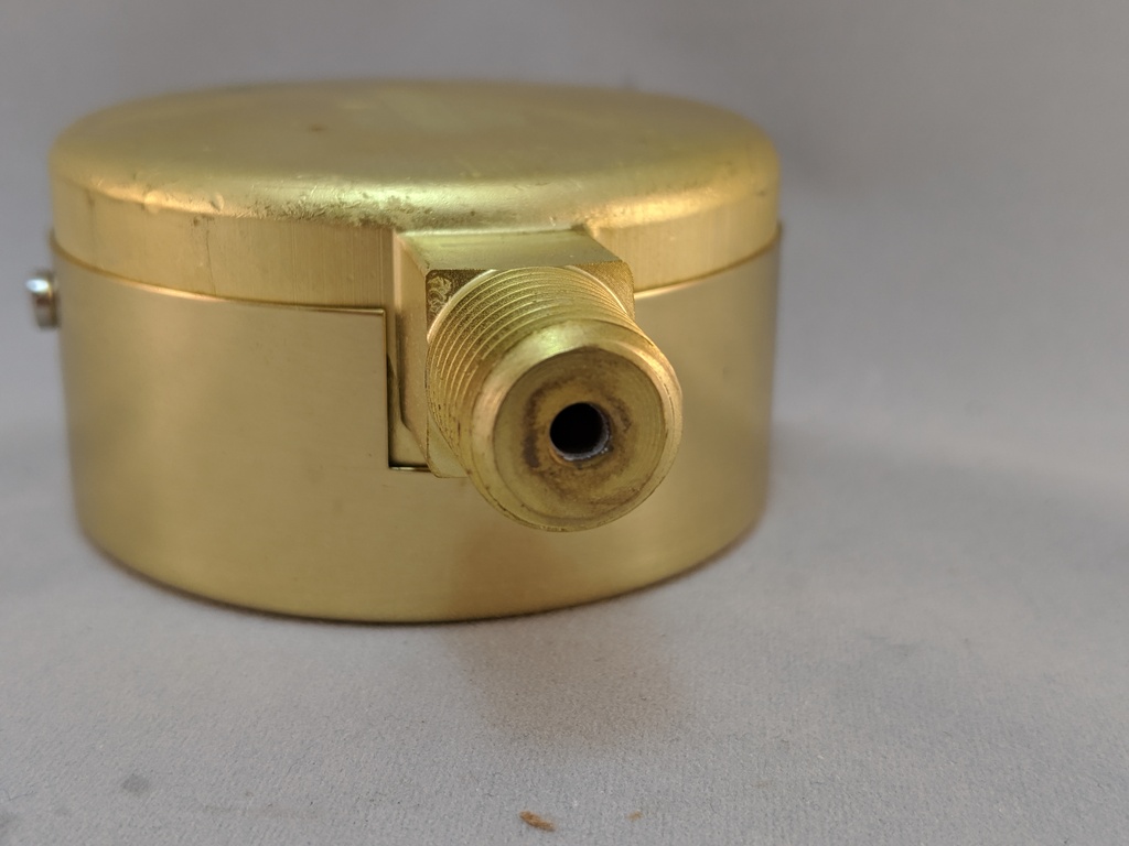 15000PSI PRESSURE GAUGE 2.5"L.F. 1/4"LM 1.5% ACCURACY BRONZE TUBE