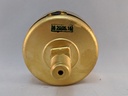 VACUUM GAUGE 2.5"L.F. 1/4"CBM 1.5% ACCURACY BRONZE TUBE
