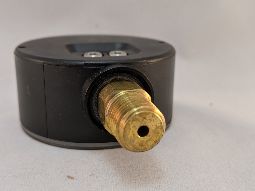 200PSI/KPA PRESSURE GAUGE 2.5" LIQD FILLED 1/4"LM 1.5% ACCURACY ABS