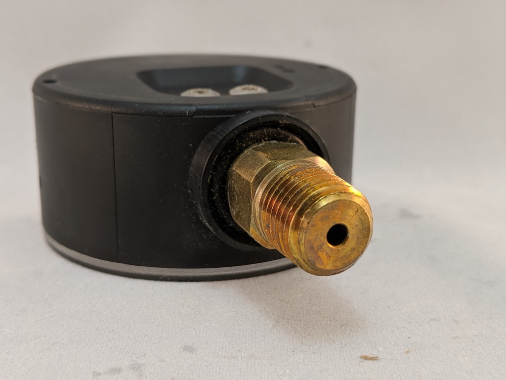 2000PSI/KPA PRESSURE GAUGE 2.5" LIQD FILLED 1/4"LM 1.5% ACCURACY ABS