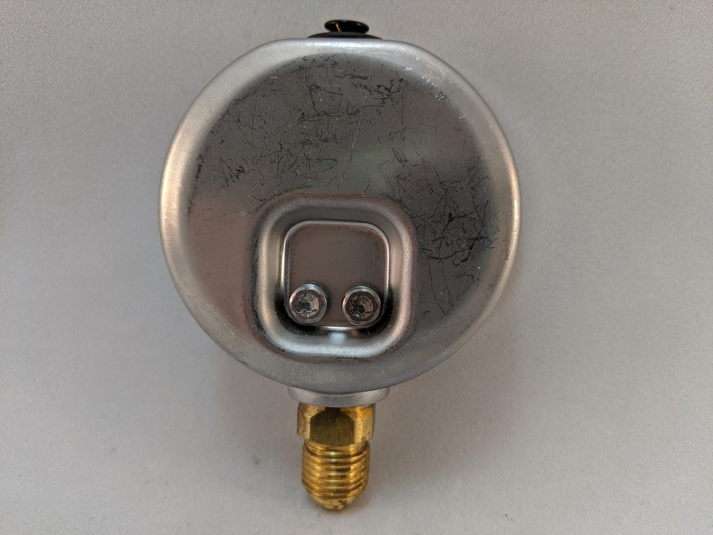 1.6BAR/PSI PRESSURE GAUGE 2.5" LIQD FILLED 1/4"BSPP LM 1.5% ACCURACY SS CASE