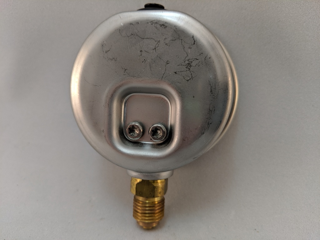 10BAR PRESSURE GAUGE 2.5" L.F. 1/4"BSPP BOTTOM 0-10BAR/PSI