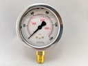 1500PSI/KPA PRESSURE GAUGE 2.5" LIQD FILLED 1/4"LM 1.5% ACCURACY 304SS