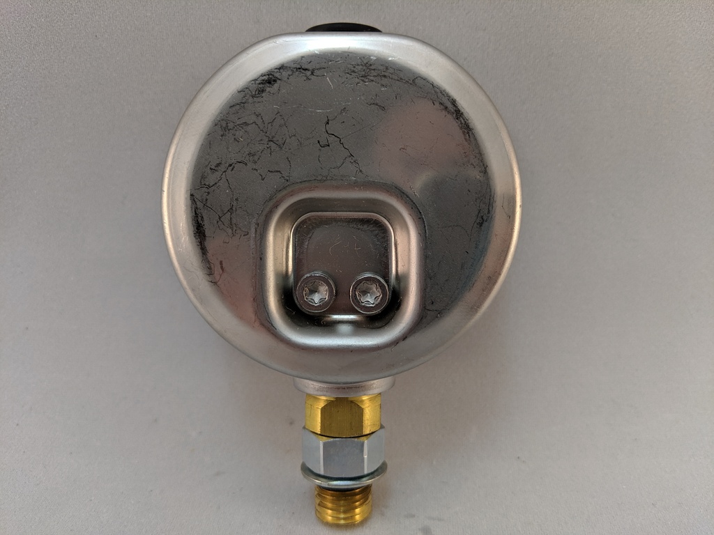 2000PSI/KPA PRESSURE GAUGE 2.5"LF 7/16"X20 O-RING CONNECTION LM SS CASE