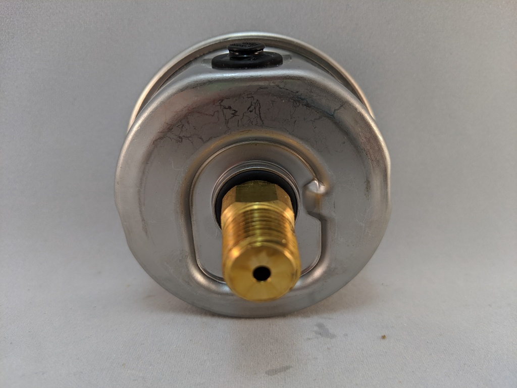 15PSI/KPA PRESSURE GAUGE 2.5" LIQD FILLED 1/4"CBM 1.5% ACCURACY 304SS