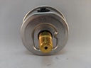 15PSI/KPA PRESSURE GAUGE 2.5" LIQD FILLED 1/4"CBM 1.5% ACCURACY 304SS
