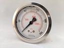 2000PSI/KPA PRESSURE GAUGE 2.5" LIQD FILLED 1/4"CBM 1.5% ACCURACY 304SS