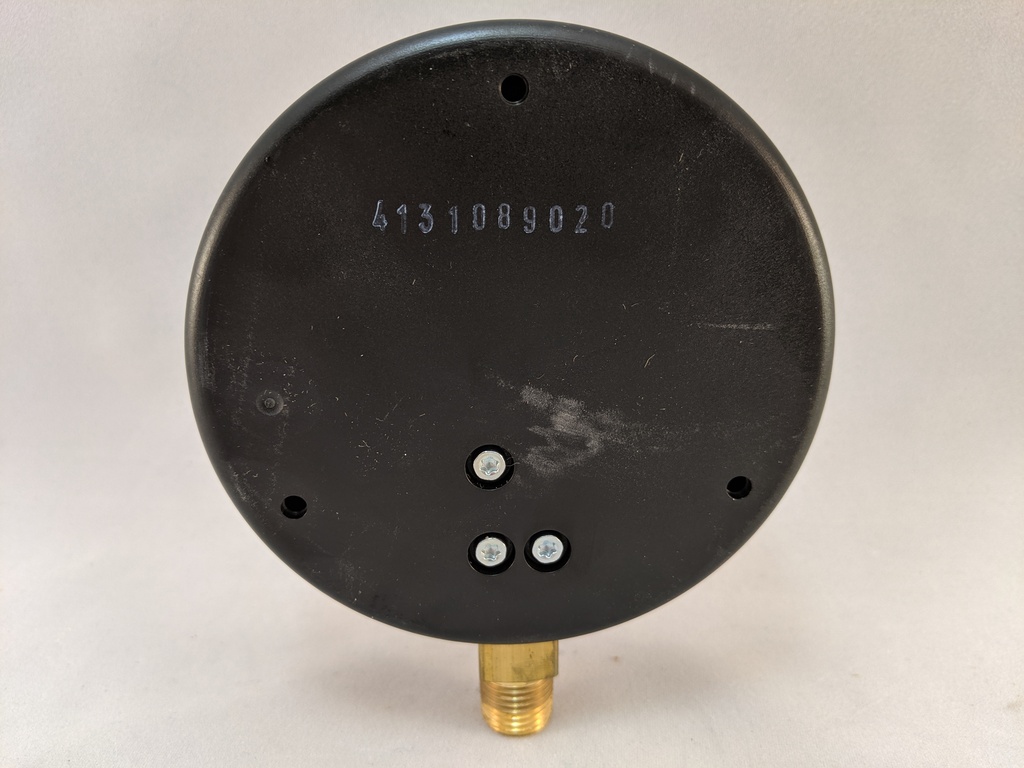 30PSI PRESSURE GAUGE 4" DRY 1/4" LM 2.5% ACCURACY BRONZE TUBE