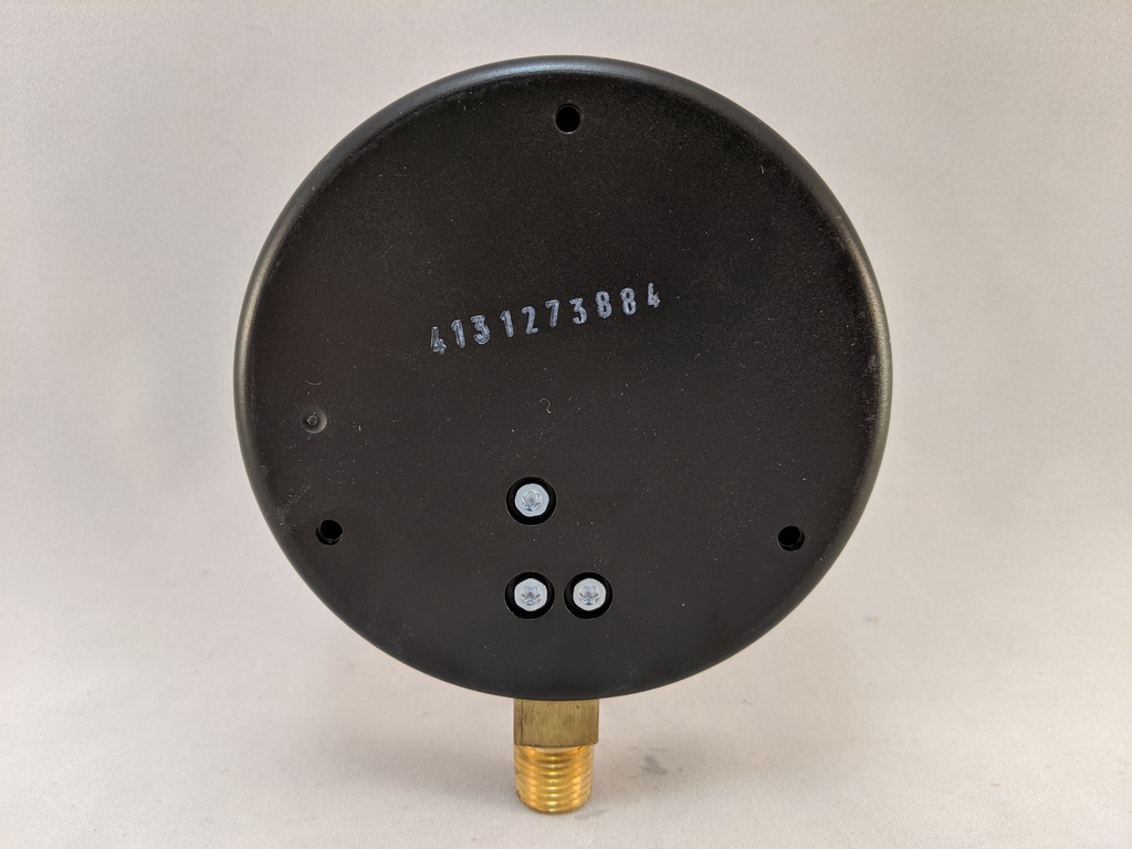 100PSI PRESSURE GAUGE 4" DRY 1/4" LM 2.5% ACCURACY BRONZE TUBE