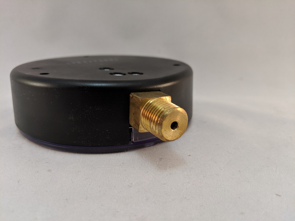 100PSI PRESSURE GAUGE 4" DRY 1/4" LM 2.5% ACCURACY BRONZE TUBE