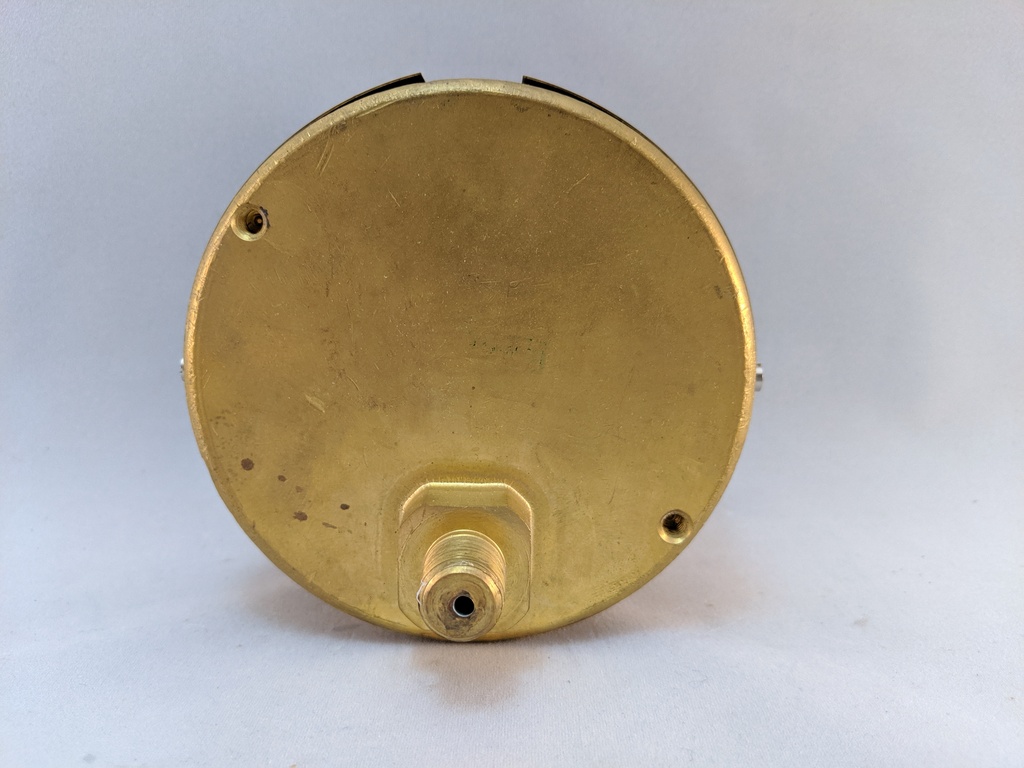2000PSI PRESSURE GAUGE 4"L.F. 1/4"LBM 15 ACCRCY BRNZ TUBE BRASS CASE