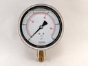 PRESSURE GAUGE 4" 1/4" LM 0-15PSI/KPA L.F. 1% ACCURACY