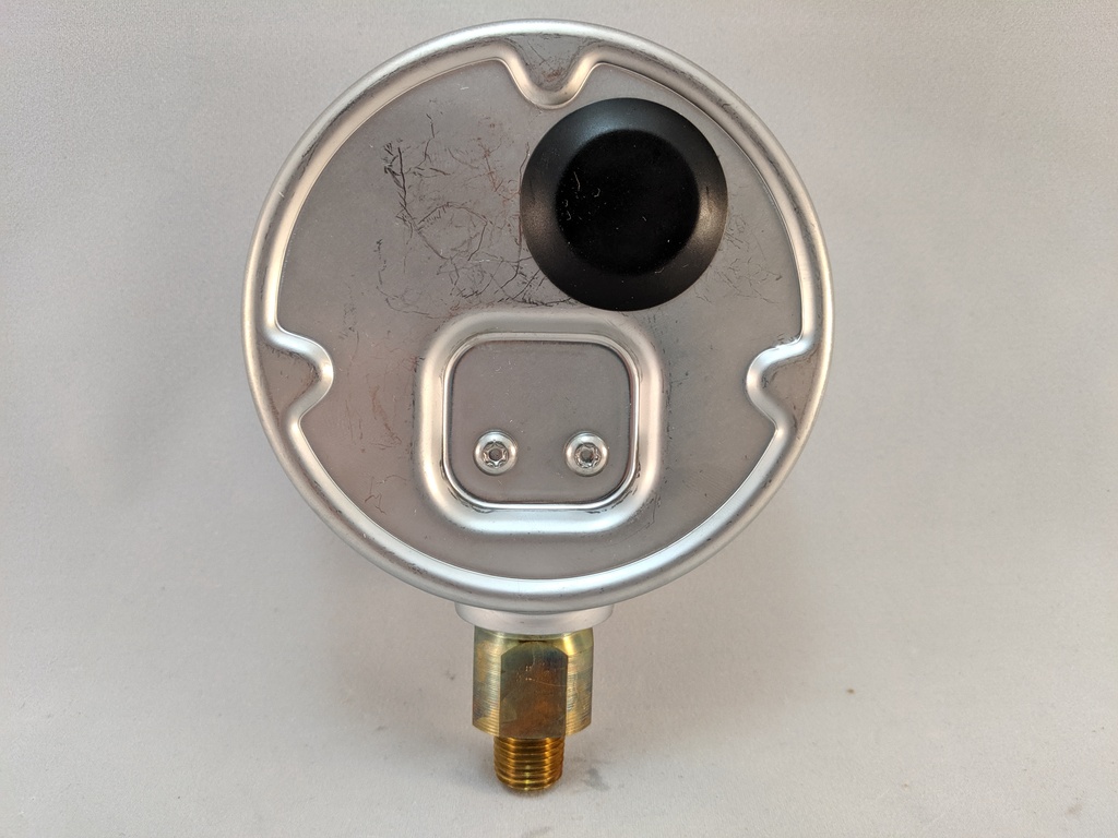 PRESSURE GAUGE 4" 1/4" LM 0-15PSI/KPA L.F. 1% ACCURACY