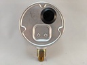 PRESSURE GAUGE 4" 1/4" LM 0-15PSI/KPA L.F. 1% ACCURACY