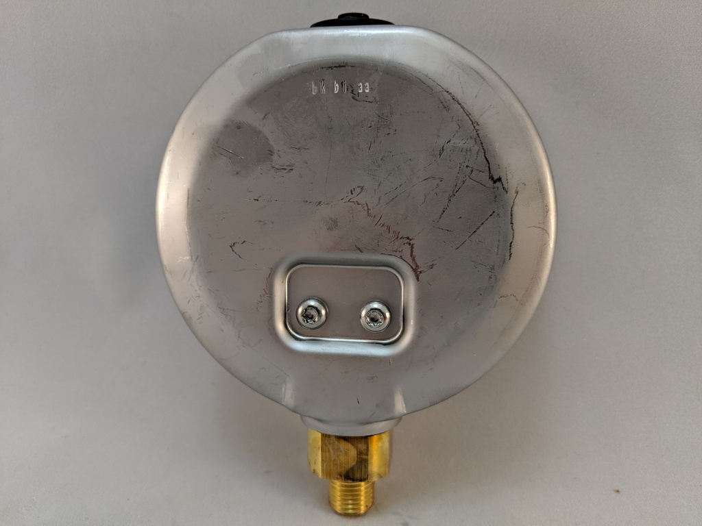 PRESSURE GAUGE 4", L.F. 1/4" BTM, 1% ACCURACY BRNZ, 0-30PSI/KPA
