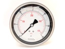 60PSI/KPA PRESSURE GAUGE 4" 1/4"NPT LBM, GLYCERIN FILLED