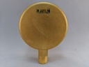 2.5" Brass Case, Copper Alloy Internals, 30 vac, 1/4" NPT Male Bottom Conn, Glycerin Filled