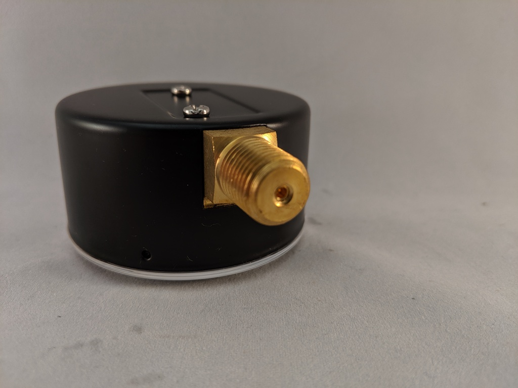 PRESSURE GAUGE 83K 2.5" 1/4"BOTTOM CONNECT 0-200"WATER COLUM