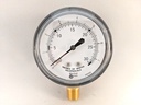 PRESSURE GAUGE 83K 2.5" 1/4"BOTTOM CONNECT 0-30" WATER G22704