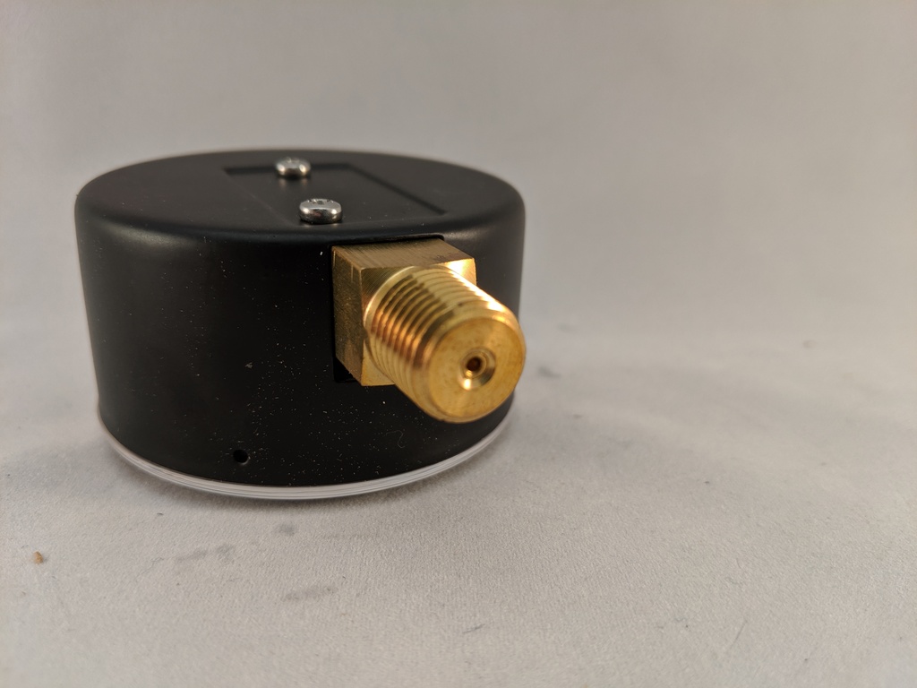 PRESSURE GAUGE 83K 2.5" 1/4"BOTTOM CONN 0-20 OZ & 0-35"WATER