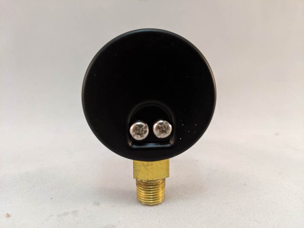 PRESSURE GAUGE 1.5" DIAL 0-160 PSI 1/8" BOTTOM CONNECT 2%ACC