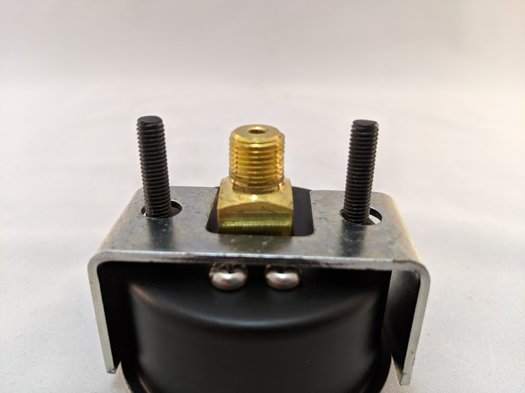 PRESSURE GAUGE 0-200 PSI 2" 1/8"CBM FLUSH MT 2% ACCURACY