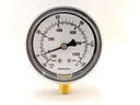 PRESSURE GAUGE 30"HG VAC X 150 PSI 2.5" 1/4"BOTTOM CONN 2%