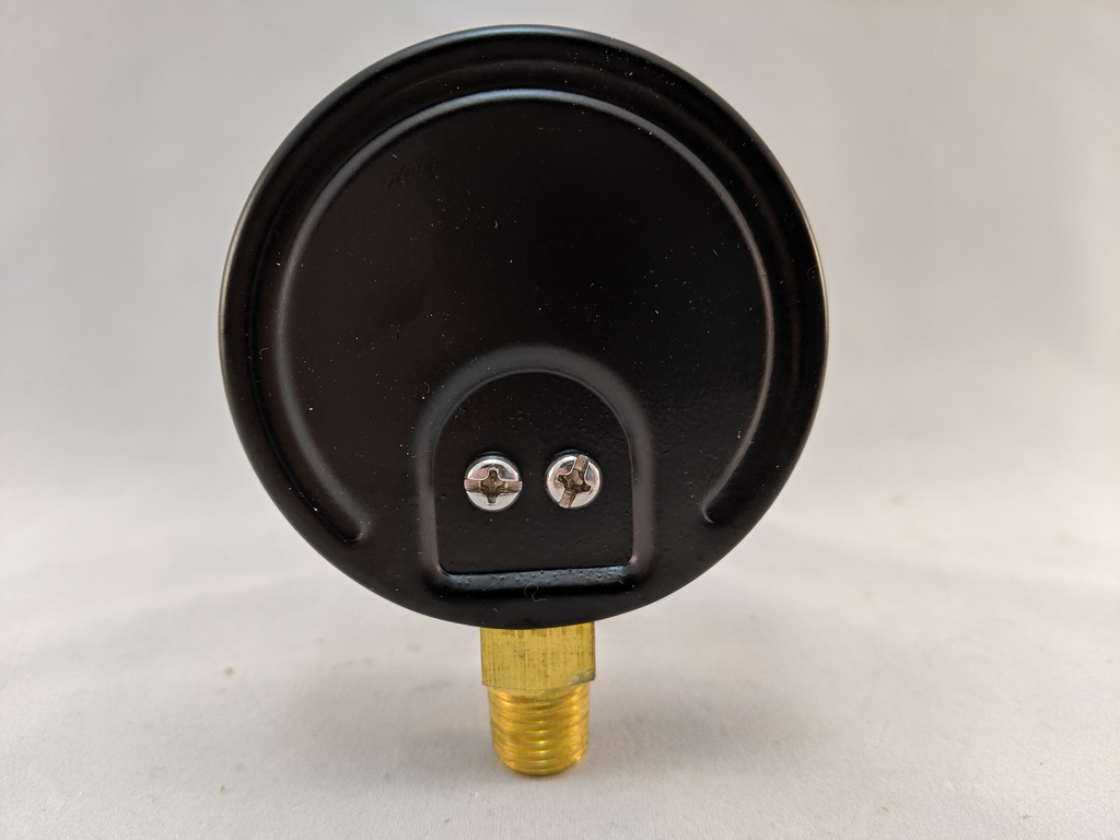 PRESSURE GAUGE 30"HG VAC X 150 PSI 2.5" 1/4"BOTTOM CONN 2%