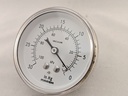 PRESSURE GAUGE 0-30"HG VAC 2.5" 1/4"CBM 2% ACCURACY