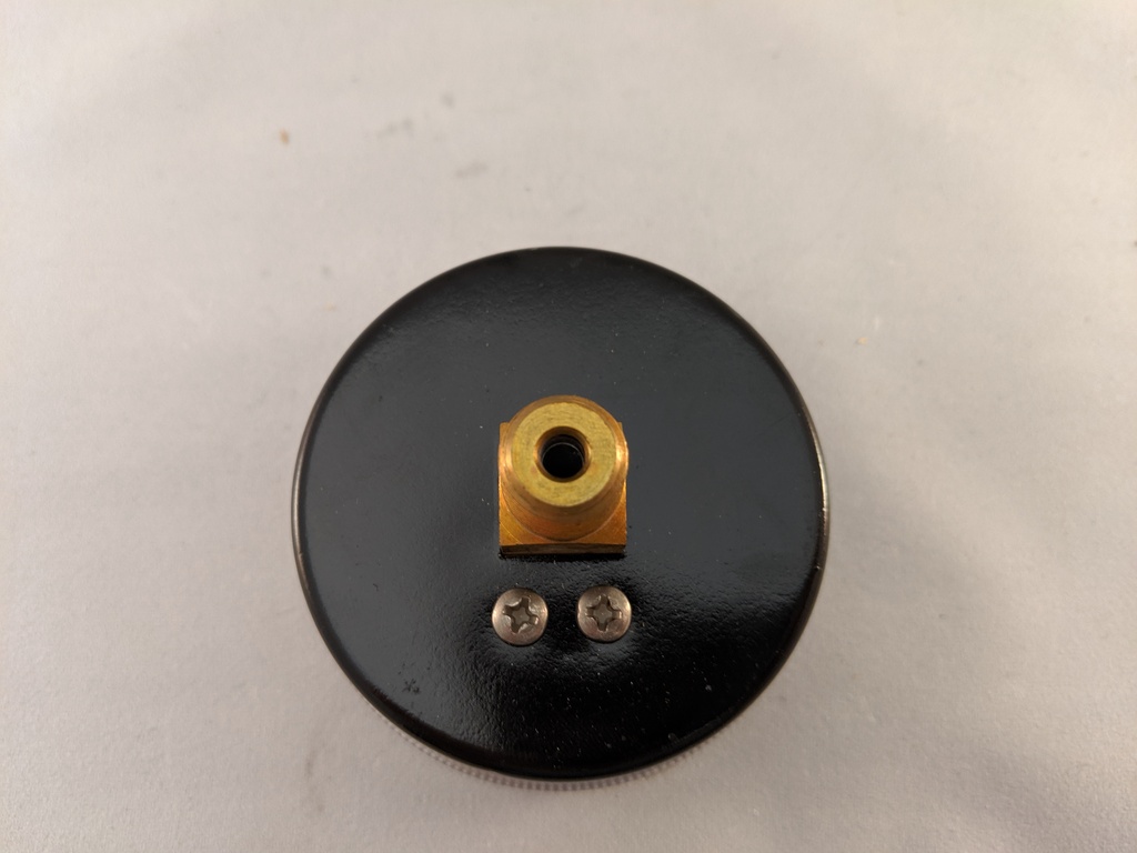 PRESSURE GAUGE 0-30"HG VAC 2.5" 1/4"CBM 2% ACCURACY