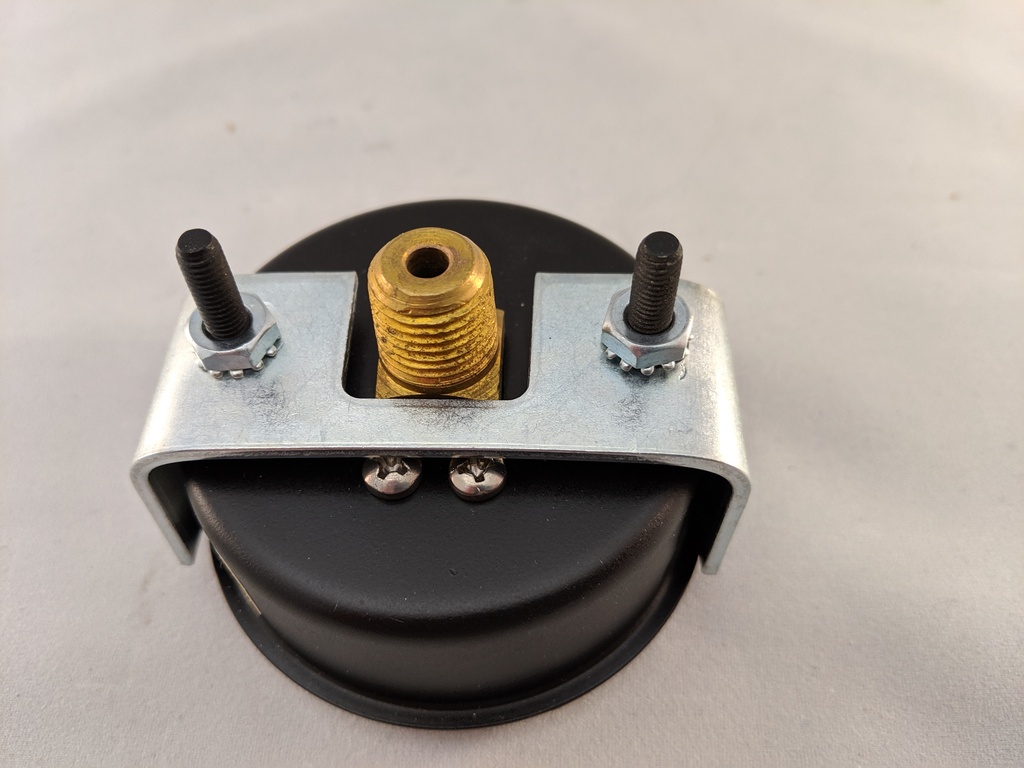 PRESSURE GAUGE 0-60 PSI 2.5" 1/4"CBM 2% ACCURACY