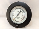 PRESSURE GAUGE 0-15 PSI 4.5" 1/4"LBM FLUSH MT CASE .25% ACC