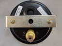 PRESSURE GAUGE 0-15 PSI 4.5" 1/4"LBM FLUSH MT CASE .25% ACC