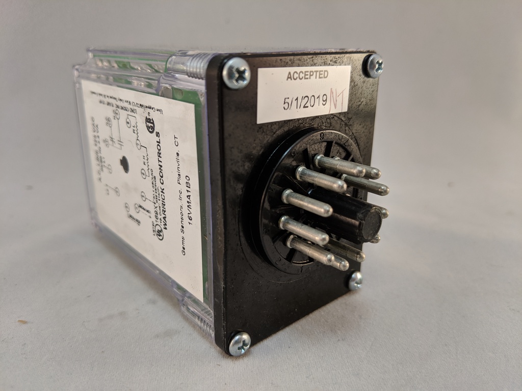 LEVEL CONTROL FIELD SELECTED SENSITIVITY 120VAC DIN MOUNT