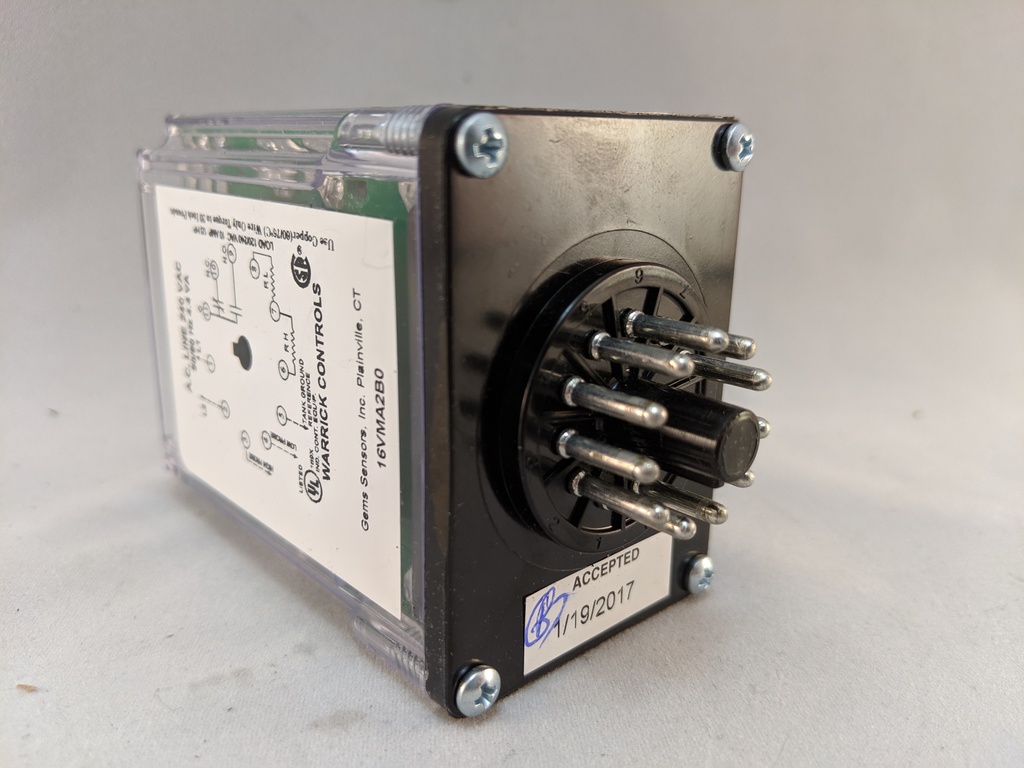 LEVEL CONTROL ADJ SENS 12VAC DIRECT PLUG-IN 11 PIN OCTAL