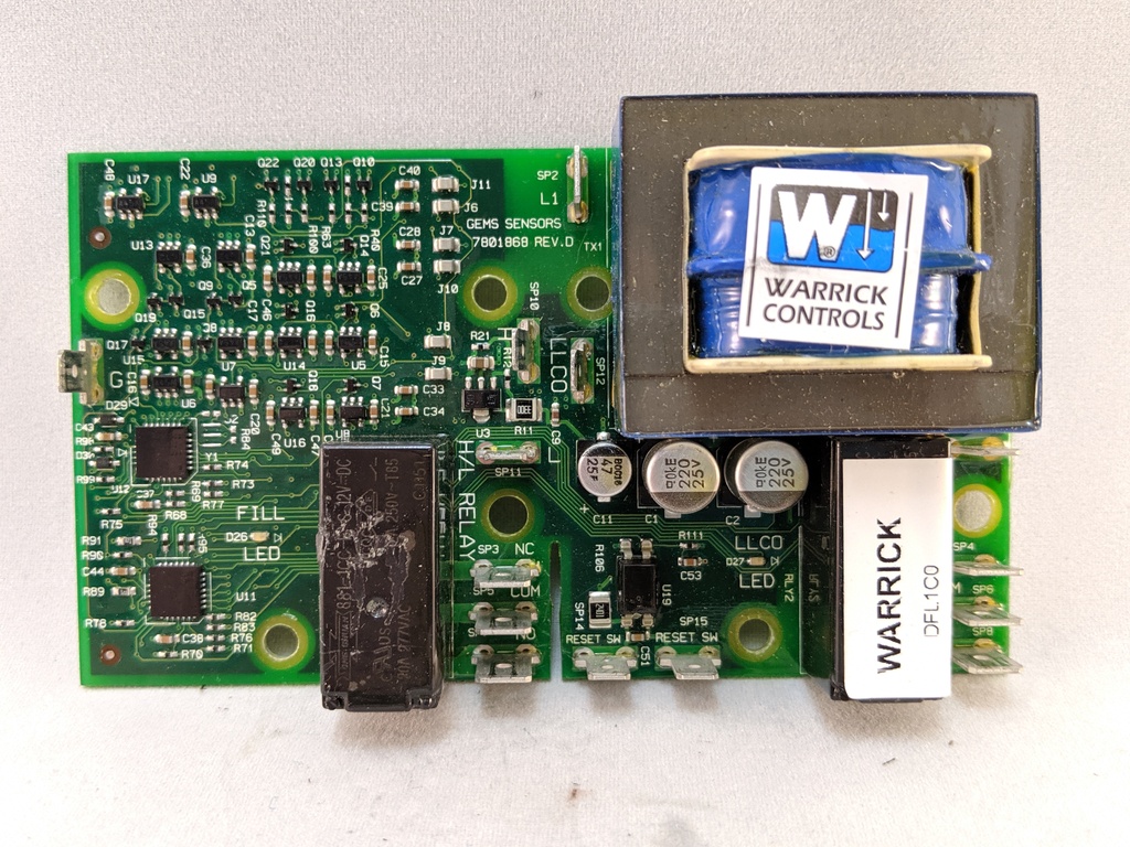 DUAL FUNCTION LEVEL CONTROL 10K 120AC VOLTS SCREW MOUNT