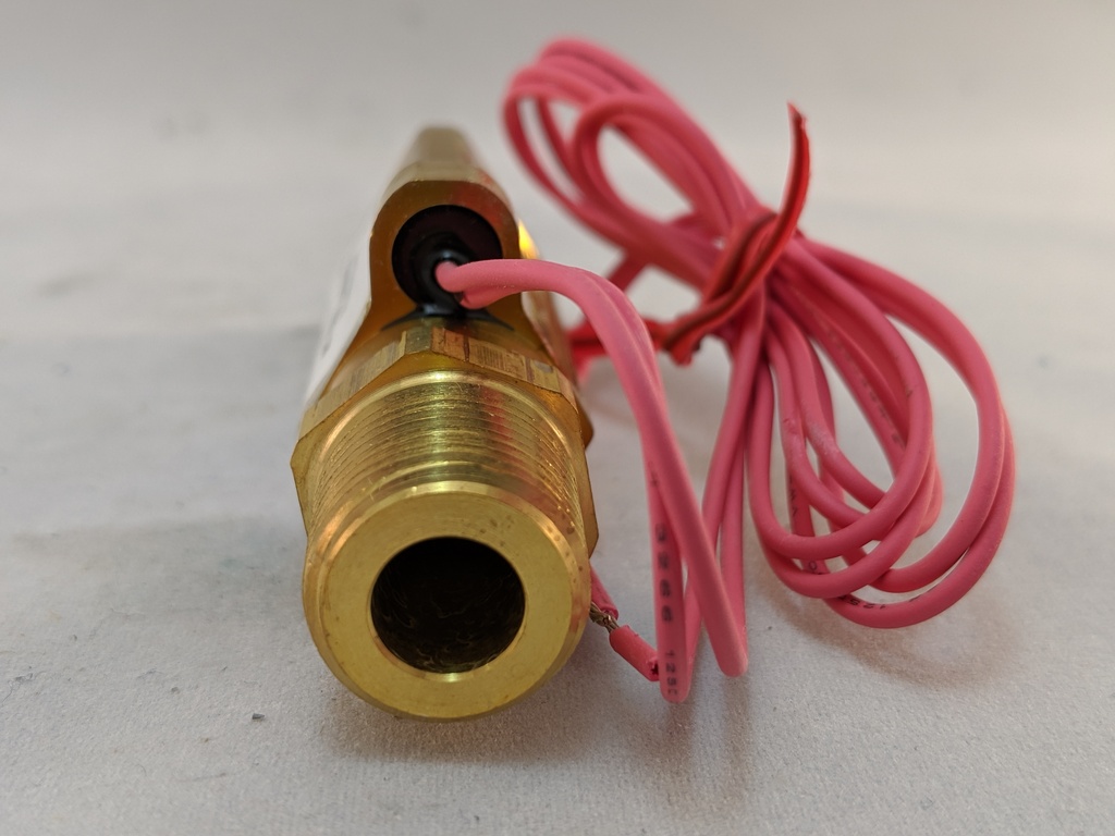 FS-380 SERIES IN-LINE FLOW SWITCH BRASS 3/8"NPT 0.15 GPM