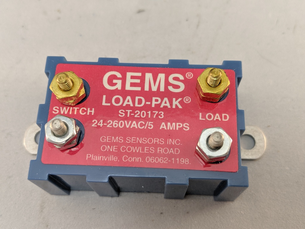 LOAD-PAK RELAY 5 AMP 24-260VAC