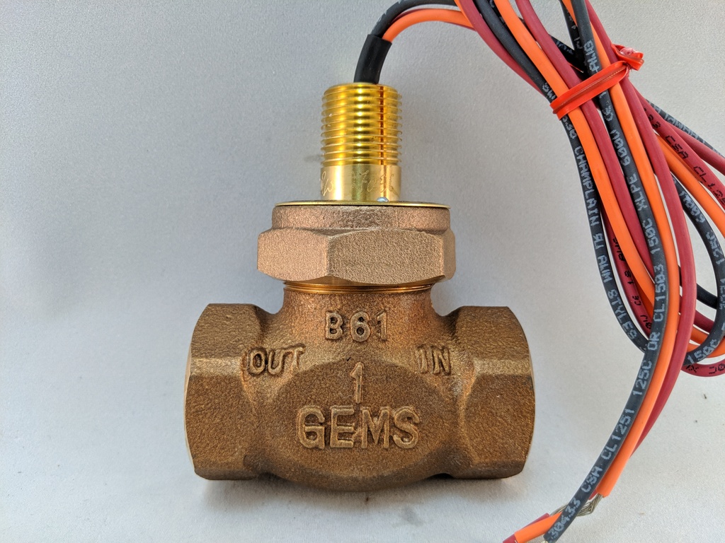 FS-200 FLOW SWITCH SET AT 5 GPM