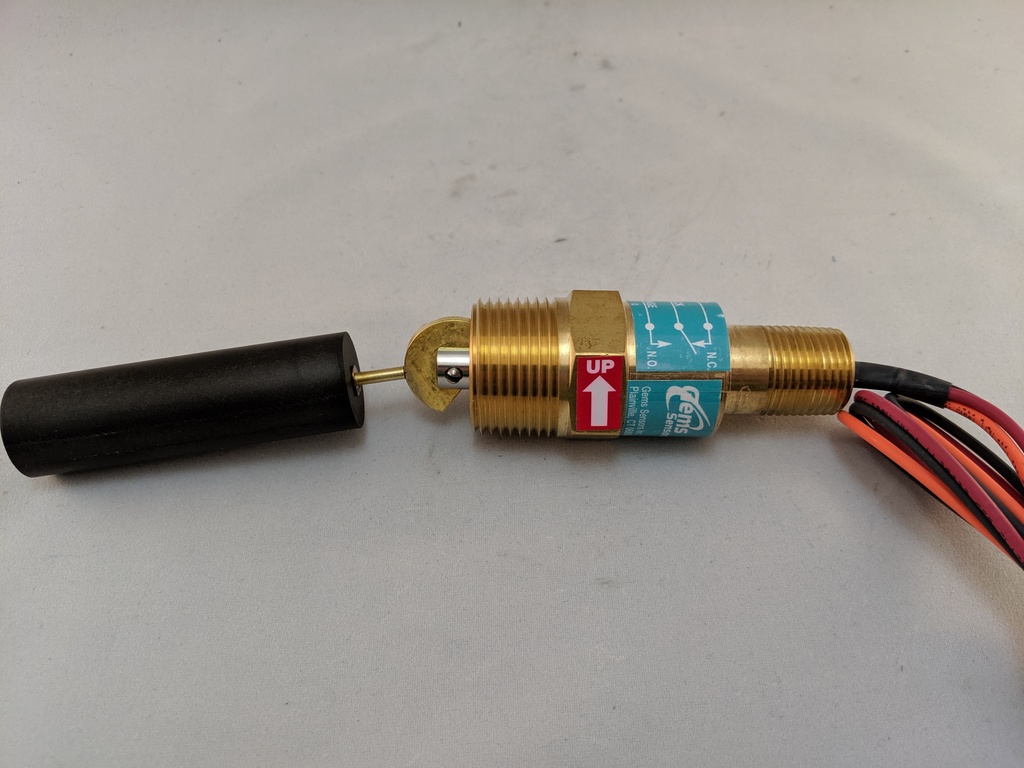 LS-2050 LEVEL SWITCH SPDT BRASS STEM/BUNA FLOAT