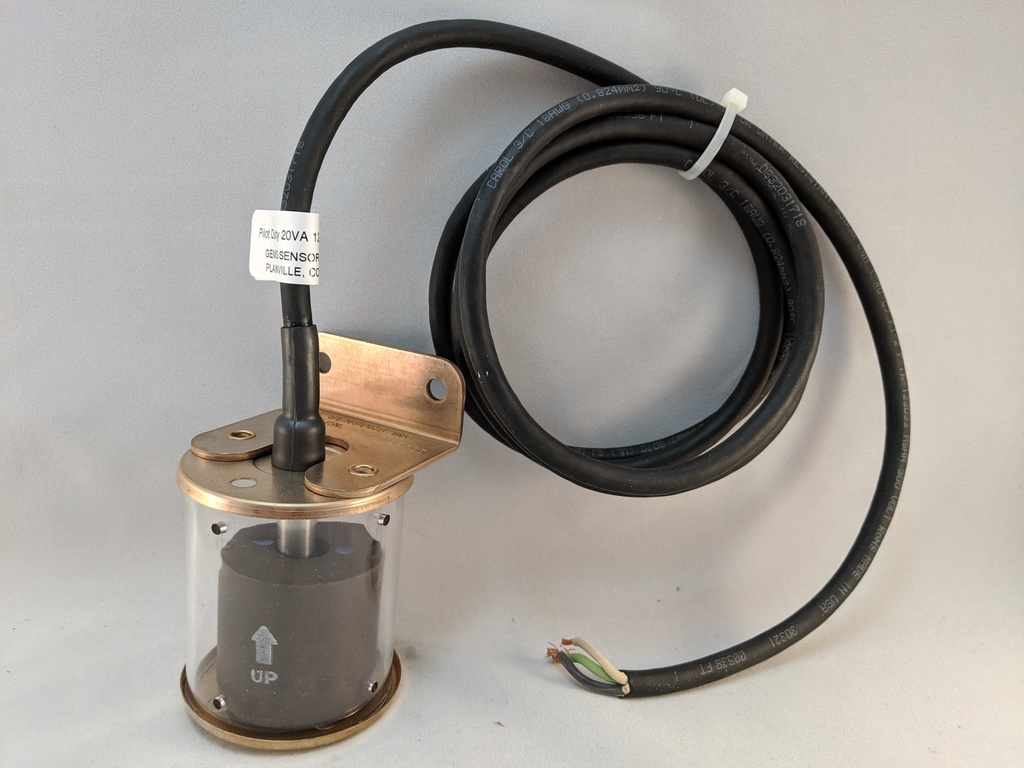 LS-270 SERIES LEVEL SWITCH, 3 WIRE, SPDT, 6'-0 CABLE