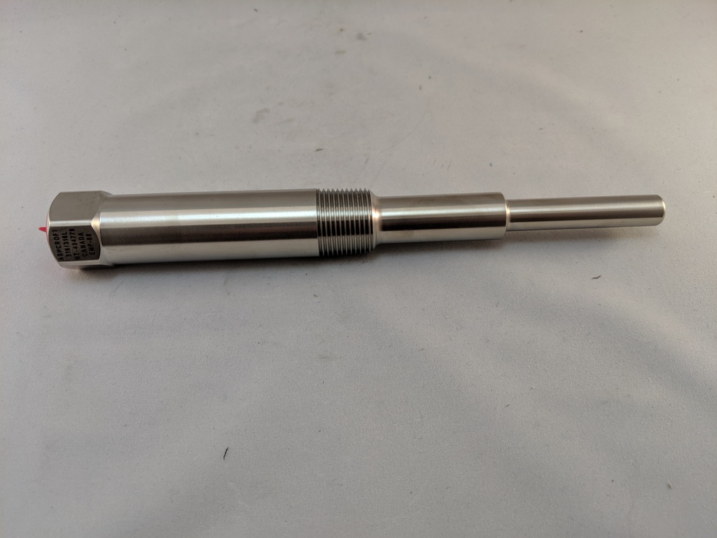 ASHCROFT THERMOWELL 316SS 3/4"X1/2"NPT LAGGING S=9" U=4 1/2" 500L-U41/2-316SS